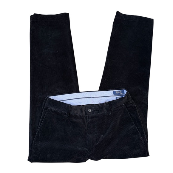 Polo Ralph Lauren Men’s Corduroy Pants‎ BlackClassic Fit 32x32